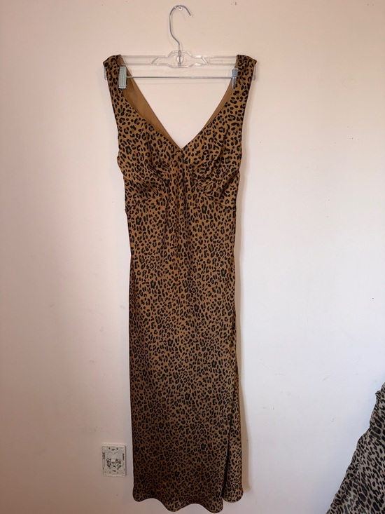 American Eagle Outfitters Dresses & Skirts - American Eagle Outfitters Leopard Print Maxi Dress in Tan and Black